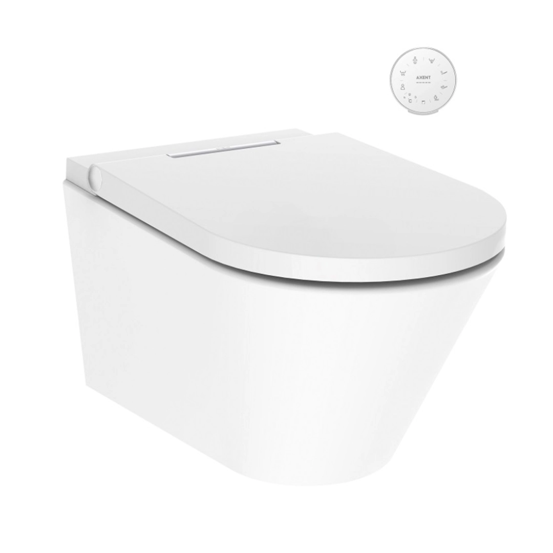 Axent. One Plus Wall Rimless Mounted Shower Wc